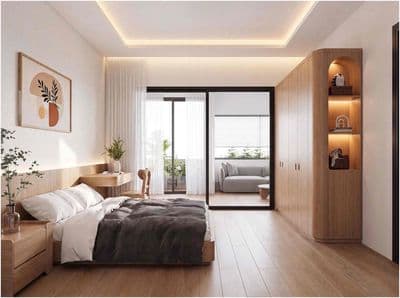 CHO THUÊ CĂN HỘ 2 PHÒNG NGỦ VIEW ĐƯỜNG