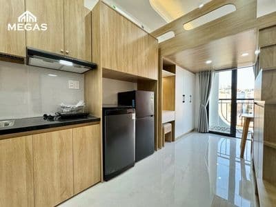 Cho thuê căn hộ full nội thất - ban công mới xây ngay nguyễn ảnh thủ