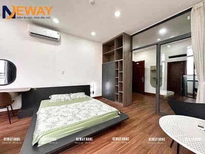 1pn-1pk 45m2 • ban công full nội thất cao cấp - dương quảng hàm