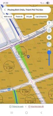 Đất thổ cư 57m2 kdc phân lô gần chợ Đầu Mối