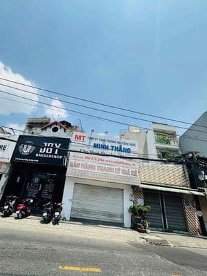 cho thuê nhà mặt tiền lê văn thọ p11 Gò Vấp gần cv LÀNG HOA HTT
