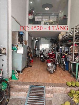 NHÀ CÓ TRÁI DƯA - 80M2 -4 TẦNG -TRỤC ĐƯỜNG THOẠI NGỌC HẦU - ĐƯỜNG 7M