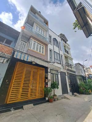 NHỈNH 5 TỶ NHÀ 4 TẦNG KIÊN CỐ NGAY AEON TÂN PHÚ 1TRỆT 2LẦU+SÂN THƯỢNG