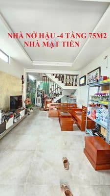 HẾT WORLD CUP- MẶT TIỀN ĐƯỜNG TÂY SƠN, TÂN PHÚ-75M2 -4 TẦNG -NỞ HẬU