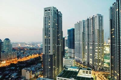 Cần cho thuê căn hộ Vinhomes Central Park 2 phòng ngủ đầy đủ nội thất