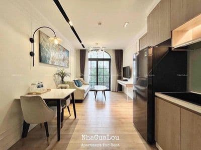 CHO THUÊ CĂN HỘ 1PN/STUDIO 50M2 BANCOL FULL_NỘI THẤT MỚI 100% GẦN Q.1