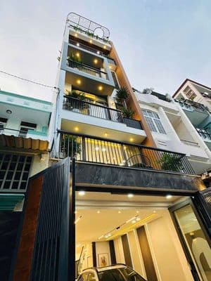 CHO THUÊ NHÀ FULL NT 4PN 6WC GARA OTO QUANG TRUNG P8 GÒ VẤP