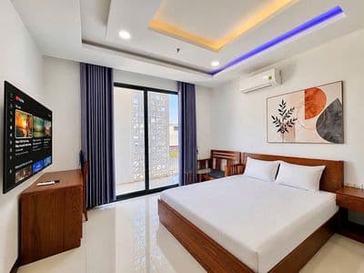 CĂN HỘ 1 PHÒNG NGỦ - BAN CÔNG RỘNG - GẦN BIỂN MỸ KHÊ