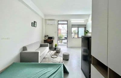 CĂN HỘ STUDIO BAN CÔNG - CỬA SỔ ĐƯỜNG NGUYỄN VĂN LƯỢNG - FULL NỘI THẤT