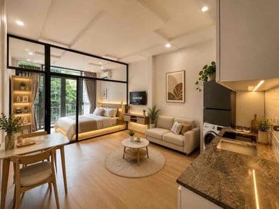 Căn Hộ 1PN Bancol Full Nội Thất, Máy Giặt Riêng Ngay Vườn Lài Tân Phú