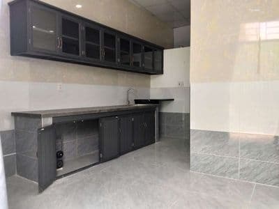 NHÀ MỚI XÂY, ỐP ĐÁ XUNG QUANH 1PN, 1WC, HẺM 1135 HUỲNH TẤN PHÁT,Q7