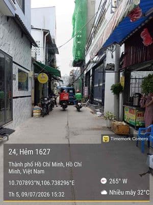 Chính chủ cho thuê nhà nguyên căn hẻm xe hơi - thông 1627 HTP,p.Phú Th