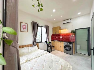 STUDIO BANCOL CỬA SỔ MÁY GIẶT RIÊNG GẦN CHỢ TÂN BÌNH
