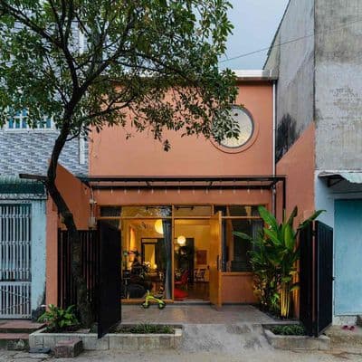 NHÀ PHONG CÁCH CHÂU ÂU • TÔNG MÀU CAM CHỦ ĐẠO • 2 LẦU • FULL NỘI THẤT