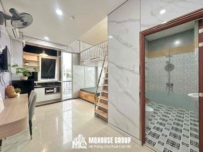 Chính chủ cho thuê duplex 2 không gian FuLL NT ngay EON MALL Tân Phú