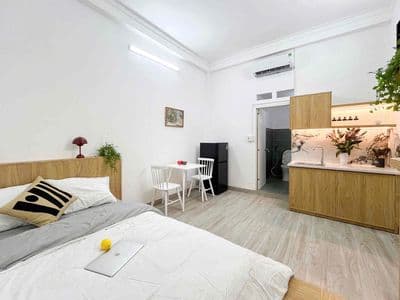 STUDIO FULL NỘI THẤT MỚI | HIỆN ĐẠI | RỘNG RÃI NGAY CMT8 - Q3