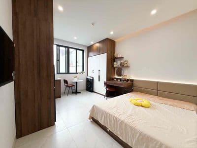 HỆ THỐNG PHÒNG STUDIO, 1PN BAN CÔNG CỬA SỔ FULL NỘI THẤT GẦN LOTTE