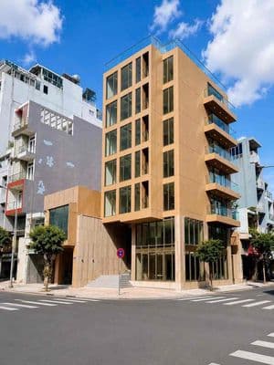 BUILDING GÓC 2 MẶT TIỀN QUẬN 4 – HẦM + 5 LẦU • 1.200M² SỬ DỤNG