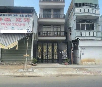 NHÀ CHO THUÊ MẶT TIỀN ĐƯỜNG TÊN LỬA 4,5X20M 3L GẦN STHI DÂN CƯ ĐÔNG