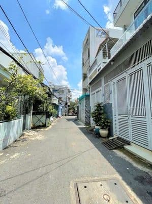 Hẻm Ô Tô Hồng Bàng Quận 6,DT: 51m²,3 tầng mới đẹp vào ở ngay.