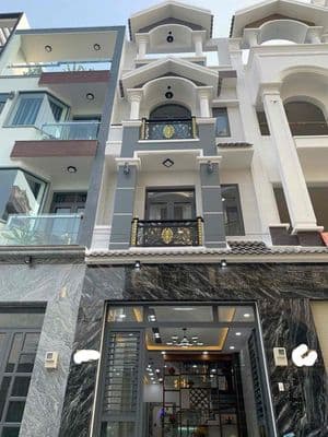NHÀ ĐẸP 4 TẦNG — GẦN TÂN SƠN NHÌ TỰ DO THÀNH CÔNG 56M2 • Hướng Tây Bắc
