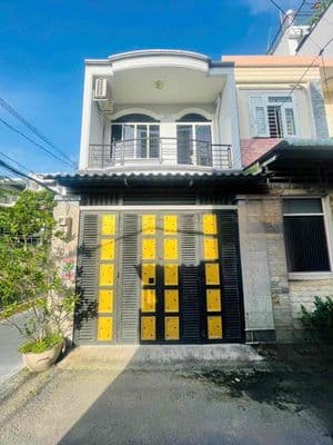 Bán Nhà 4 x13m.xây 1 Lầu hẻm ô tô thông Ra Nguyễn thị kiêu,Thới An.Q12