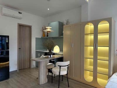 CHO THUÊ CĂN HỘ STUDIO CỰC XINH TRUNG TÂM BÌNH THẠNH -FULL NỘI THẤT