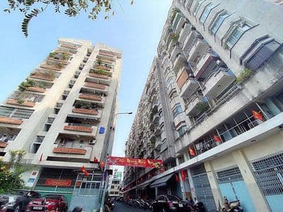 Chung cư Phan Văn Trị P2 Q5 2PN 60m2 sử dụng thang máy , có nội thất