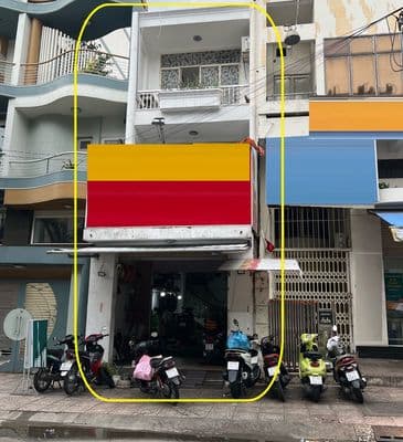NGUYÊN CĂN 4X20 Trệt 2Lầu mặt tiền VĨNH HỘI Q4