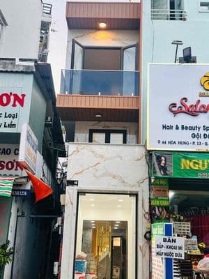 CHO THUÊ GốC 2MT HOÀ HƯNG QUẬN - 3 TẦNG - 2 PN - FULL NỘI THẤT