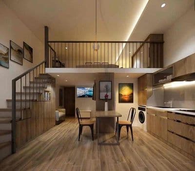 CHO THUÊ CĂN HỘ DUPLEX TONE GỖ RỘNG RÃI NGAY TRUNG TÂM BÌNH THẠNH