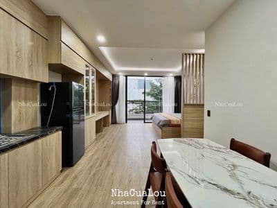 Cho thuê căn hộ studio ban công full nội thất Trần Đình Xu Quận 1
