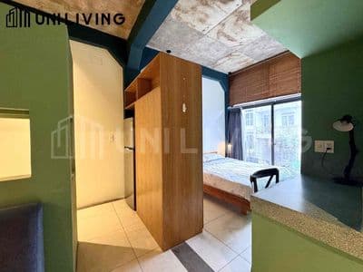 STUDIO INDUSTRIAL SIÊU RỘNG BAN CÔNG THOÁNG NGAY CHÂN CẦU SÀI GÒN