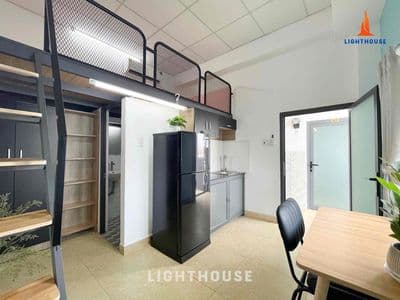 GÁC XINH GẦN CHỢ HẠNH THÔNG TÂY, CĐ HỒNG ĐỨC - CÓ THANG MÁY, BẢO VỆ