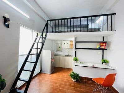 Duplex gác cao 2m - Cửa sổ trời - Đi bộ Hutech, Uef, Uth, Hồng Bàng