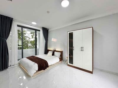 CHO THUÊ CĂN HỘ BAN CÔNG MỚI 100% FULL NỘI THẤT