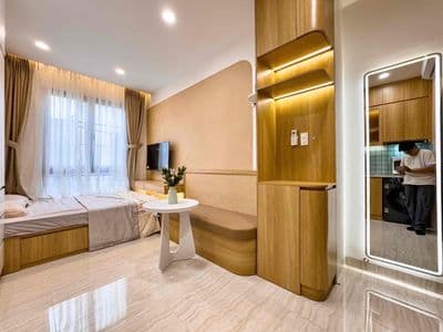 Cho thuê chdv nội thất cao cấp hoàng sa q3 sát trung tâm q1