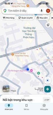 dốc đại học bắc nha trang viu biển cách đại học 150m