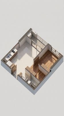 CĂN HỘ 47M2 nội thất cđt đã lắp rèm, giàn phơi ngay bờ kè lái thiêu