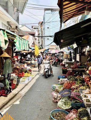 Cho thuê mặt bằng chợ Tân Phước (Âu Cơ Tân Bình) Cọc 1 - Có gác ở lại