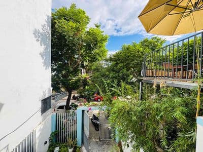 Cho thuê nhà 3PN Hoà Xuân , 15tr/tháng, sân vườn đẹp
