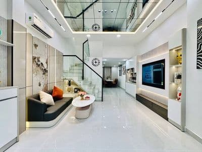 NHÀ HUỲNH TẤN PHÁT - 2 TẦNG - 80M2 - Ô TÔ NGỦ TRONG SÂN - NHỈNH 5 TỶ