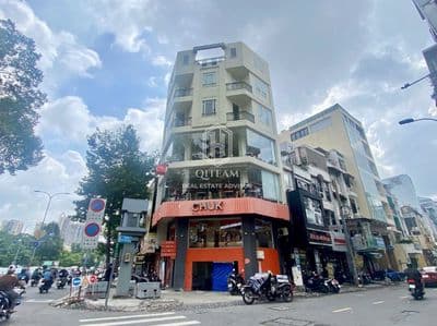 Căn góc 2mt đường 3/2, Q10. Dt: 8x10m,Kc: Hầm 6 tầng TM, Gía: 140tr