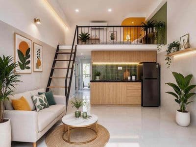 DUPLEX FULL NỘI THẤT ĐỐI DIỆN CVPM DÀNH CHO CÁC BẠN 2K8 TÔ KÝ CVPM