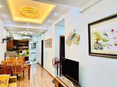 Cho thuê căn 2 ngủ 2 vs 65m CT12C Kim Văn Kim Lũ, full đồ giá 7.5tr