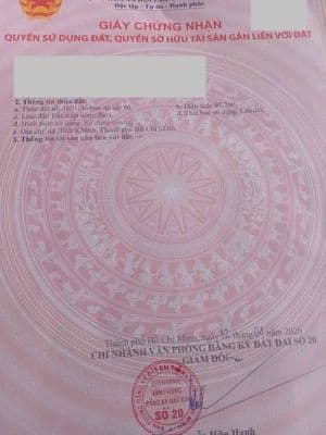 Bán đất đường hẻm xe hơi ngay sau lưng cây xăng Hiệp Quế
