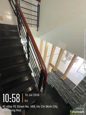 BÁN NHÀ HẺM XE HƠI 1 SẸC KÊNH NƯỚC ĐEN, Q. BÌNH TÂN