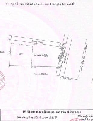Bán đất mặt tiền Đại Lộ BD - Nguồn Thơm, Bình Dương