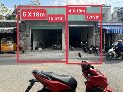 Cho Thuê 2 CĂN - Mặt Bằng Kinh Doanh ( 5 X 18M )