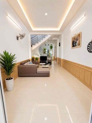 Hẻm 6M Lê Trọng Tấn. 4x17m trệt 2 Lầu ST, 4PN,5WC Full Nội Thất